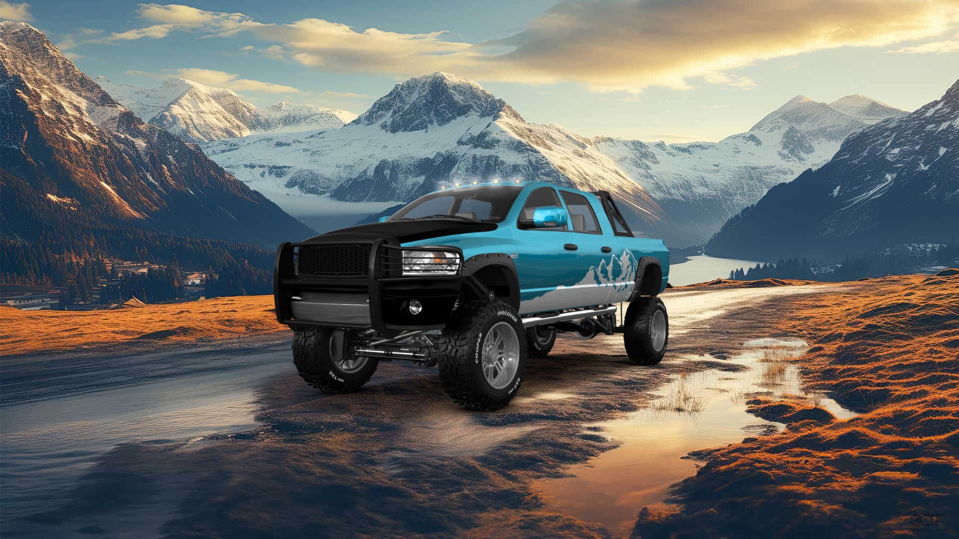 Dodge Ram 2500 4 Door pickup truck 2007 tuning