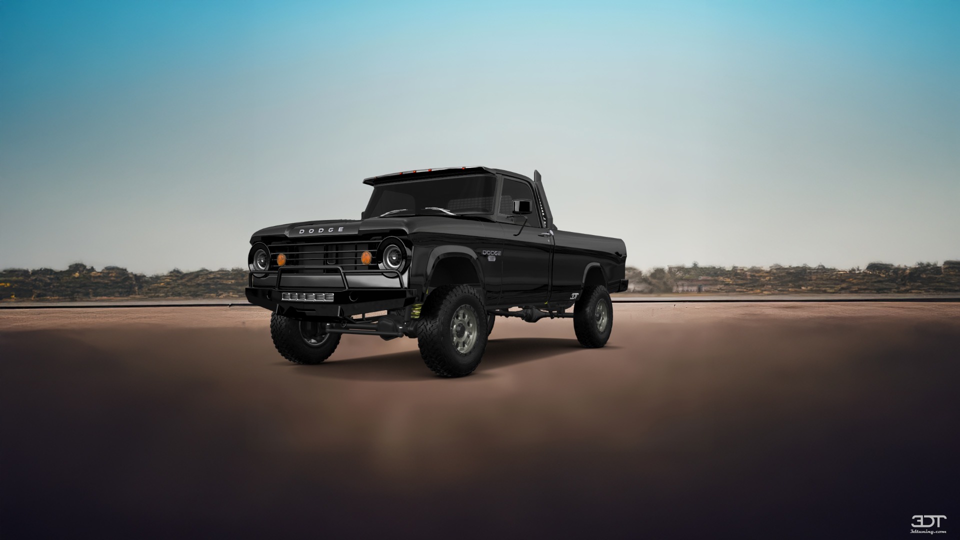Dodge Power Wagon W200 2 Door pickup truck 1966 tuning