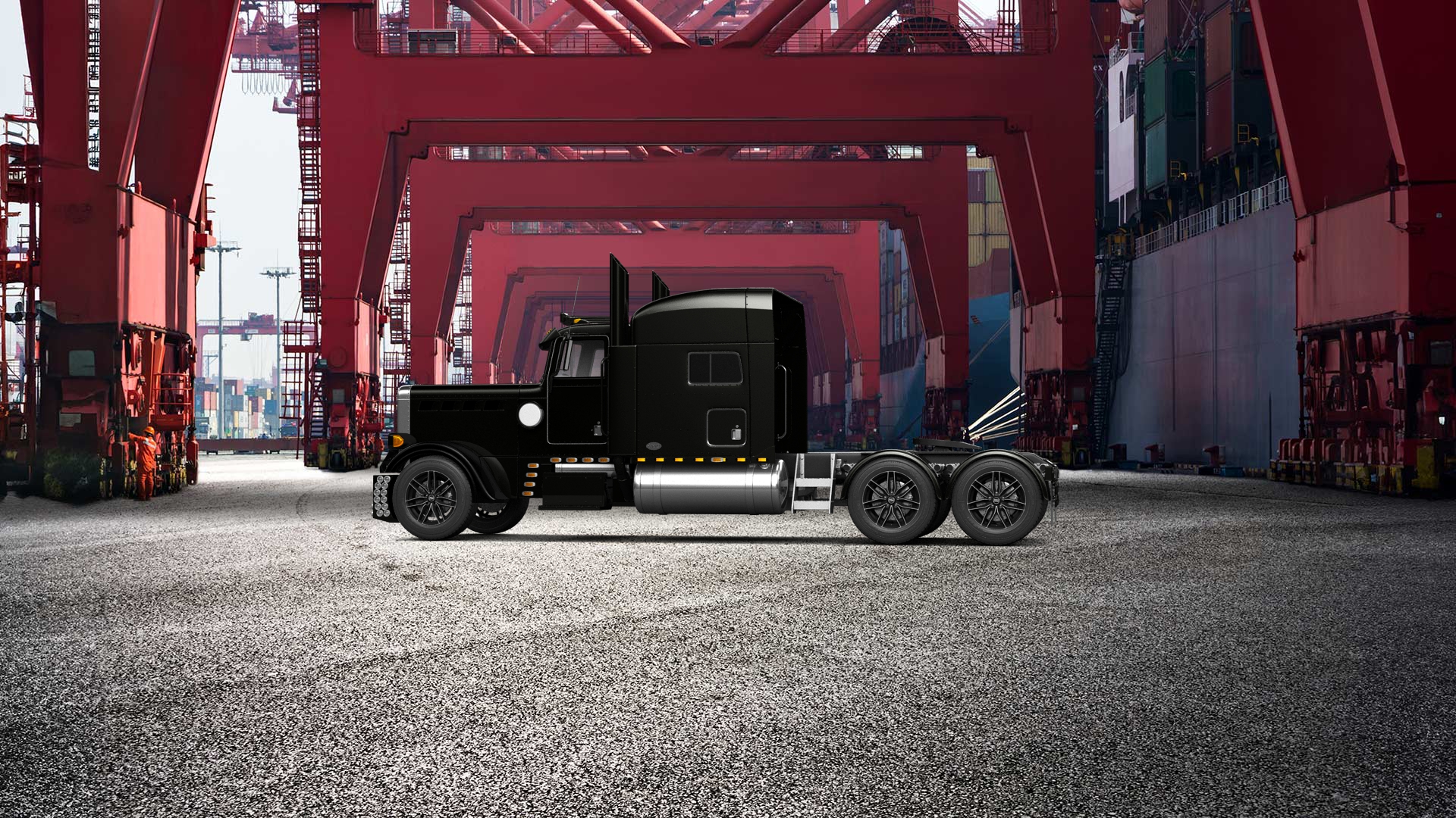 Peterbilt 359 Truck 1987