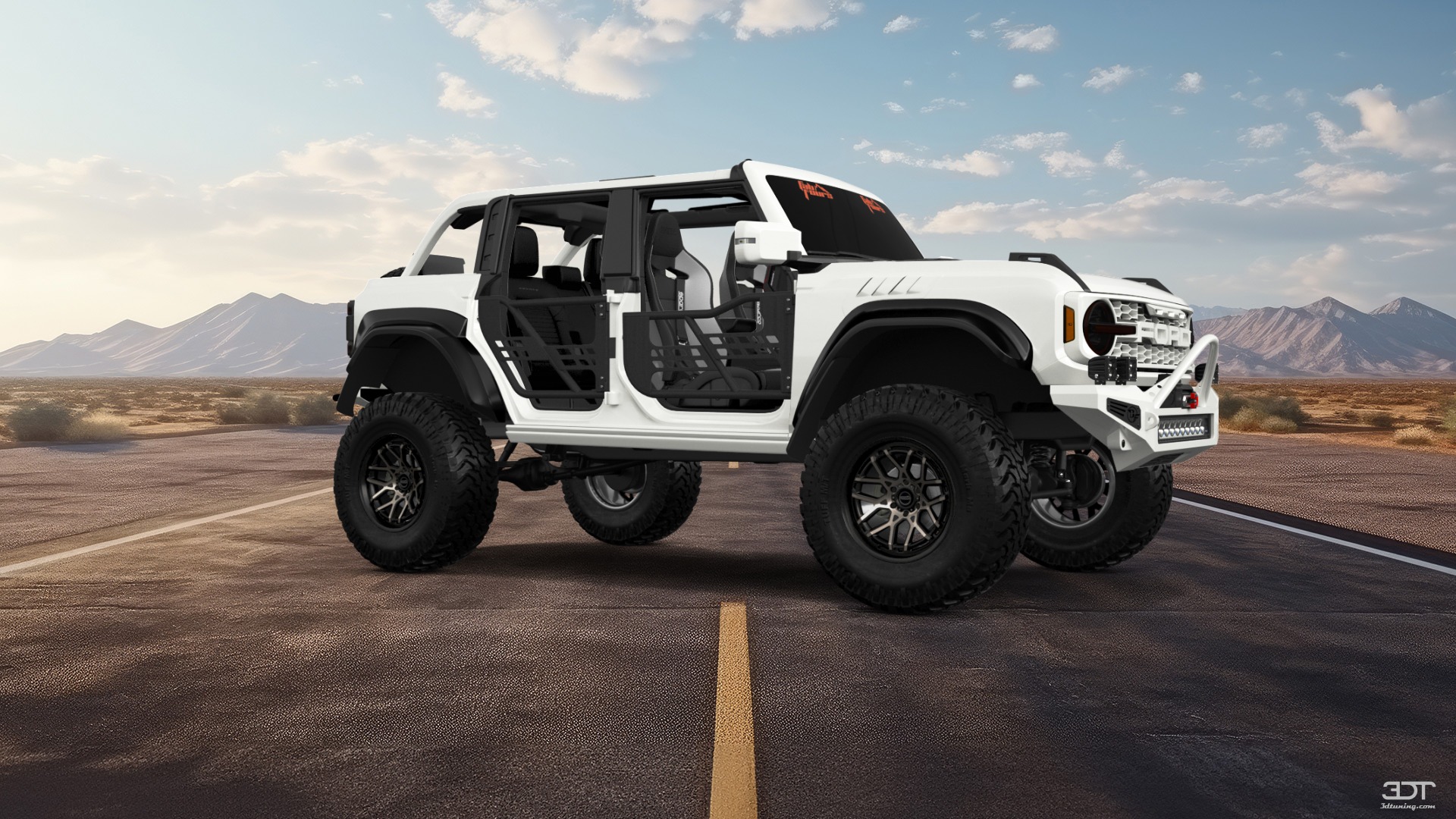 Ford Bronco Raptor 4 Door pickup truck 2022
