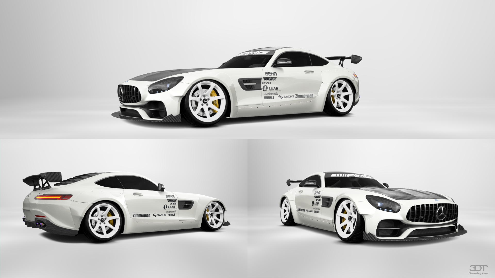 Mercedes AMG GT 2 door fastback coupe 2015 tuning