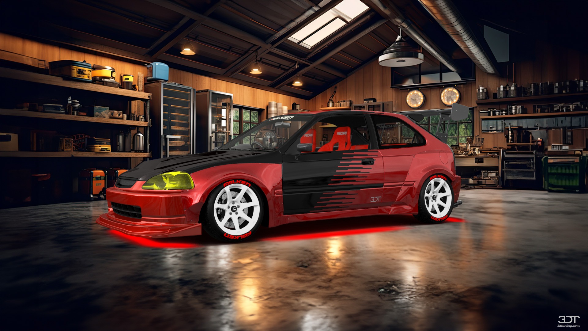 Honda Civic 3 Door Hatchback 1997 tuning