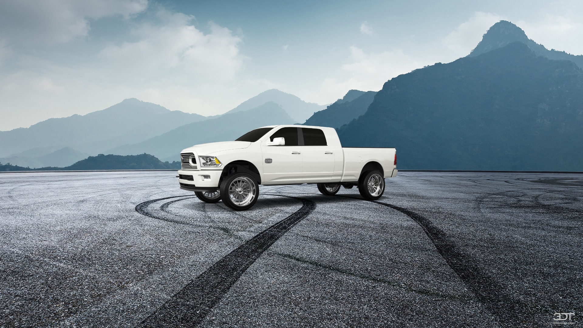 Dodge Ram 2500 Mega Cab 6.4 ft box 4 Door pickup truck 2010 tuning
