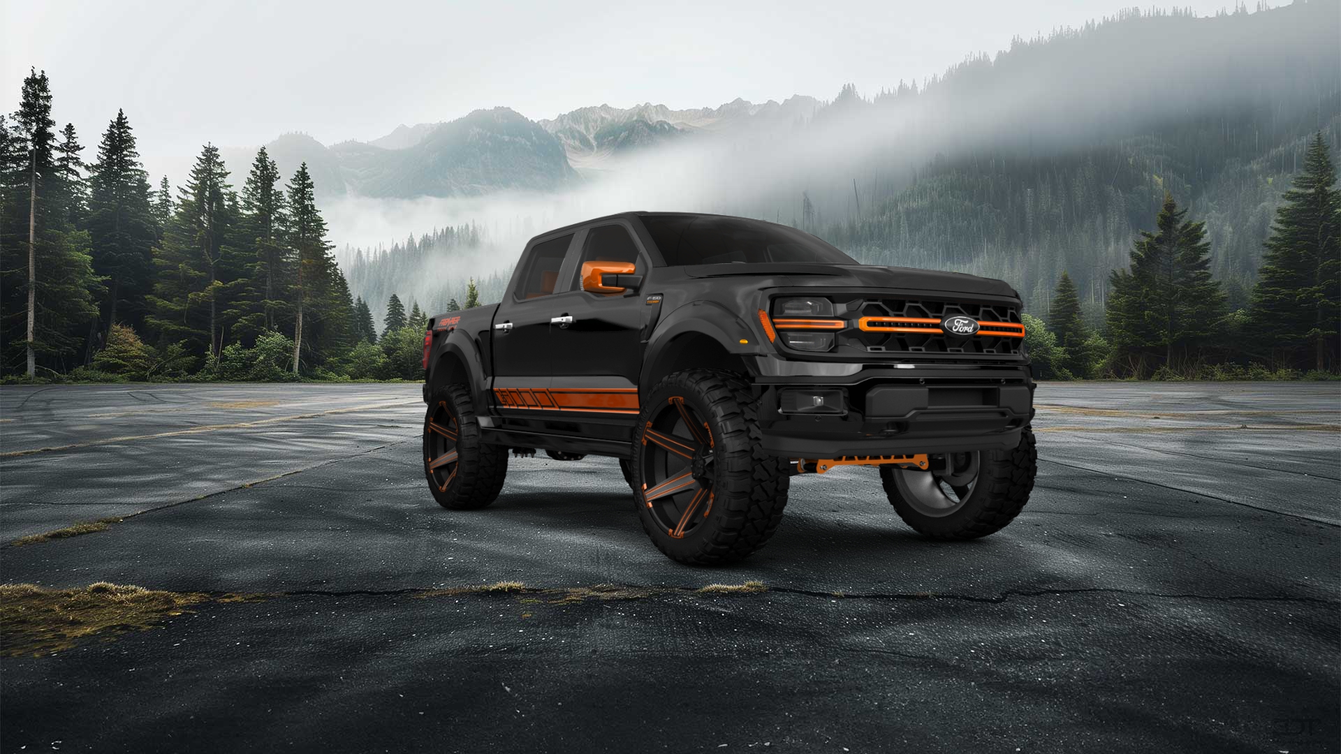 Ford F-150 SuperCrew 4 Door pickup truck 2024 Images