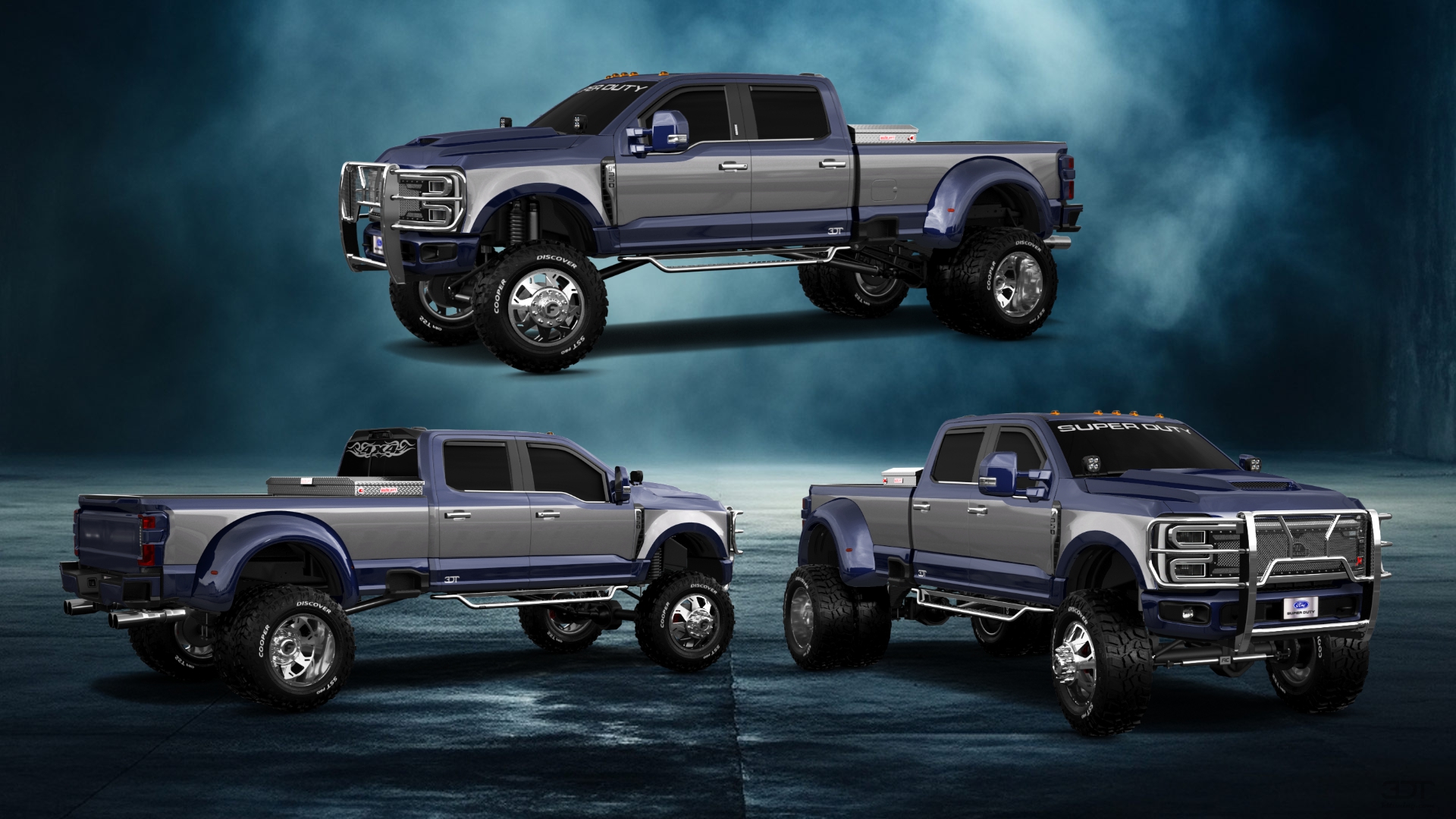 Ford F-350 DRW Crew Cab 4 Door pickup truck 2023 tuning