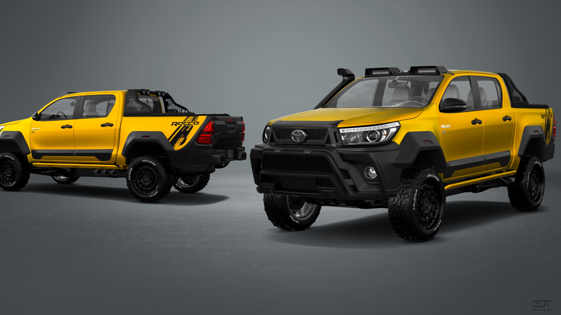 Toyota Hilux Double Cab 4 Door pickup truck 2015 tuning