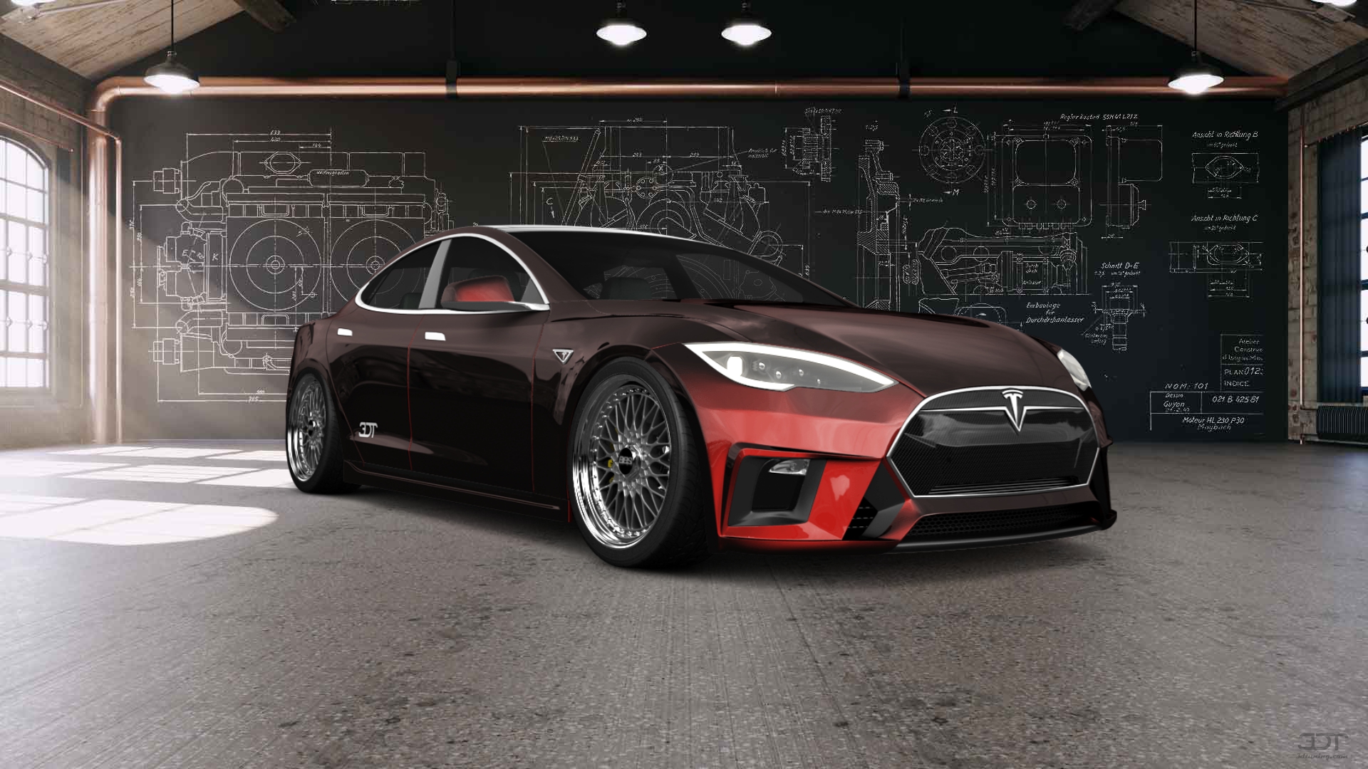 Tesla Model S 5 Door Liftback 2013