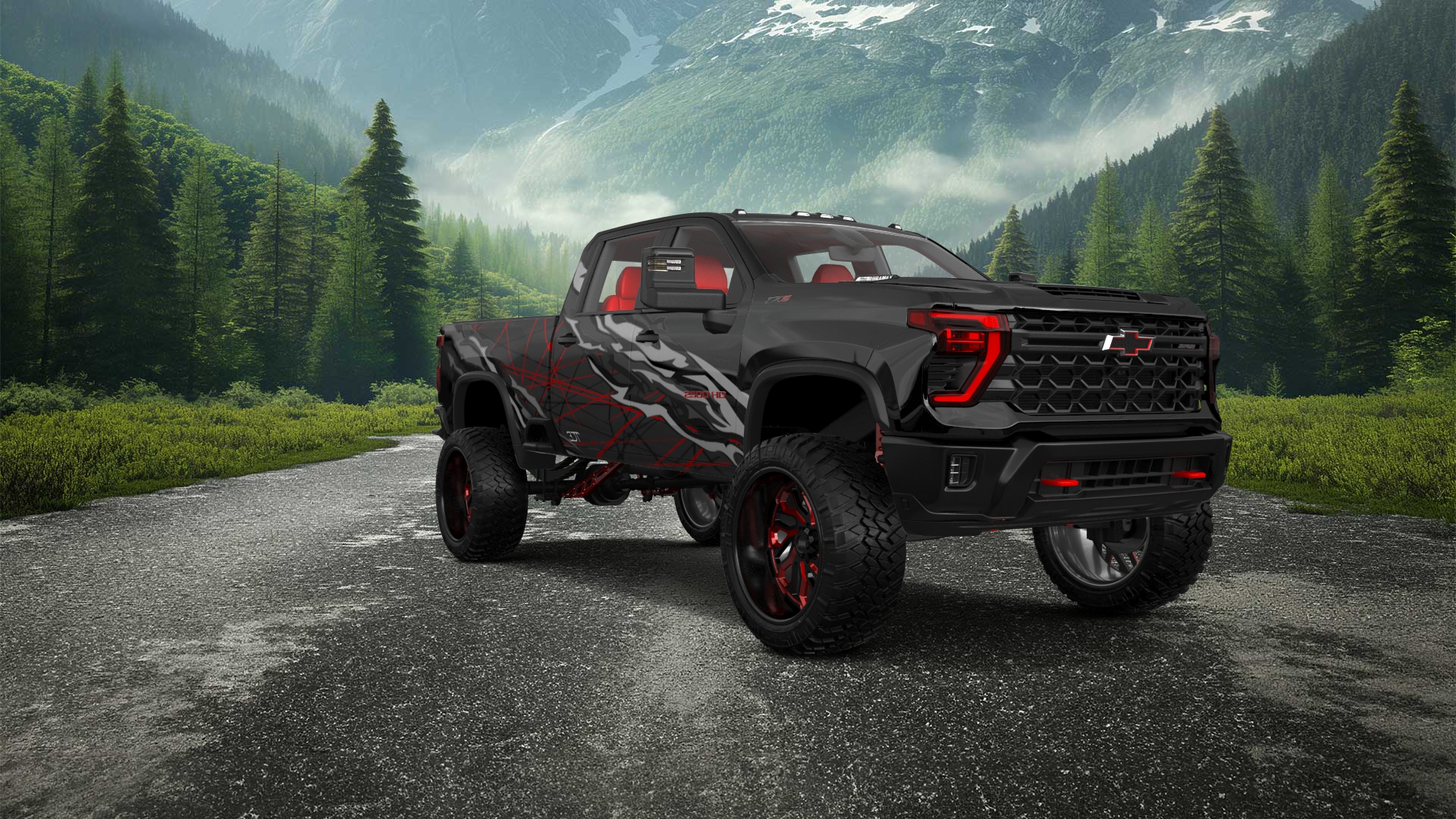 Chevrolet Silverado 2500 HD 4 Door pickup truck 2024 tuning