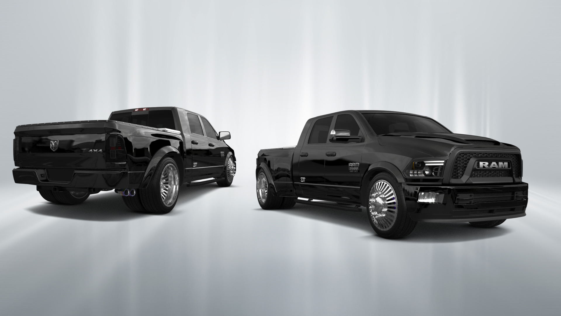 Dodge Ram 3500 4 Door Truck 2014