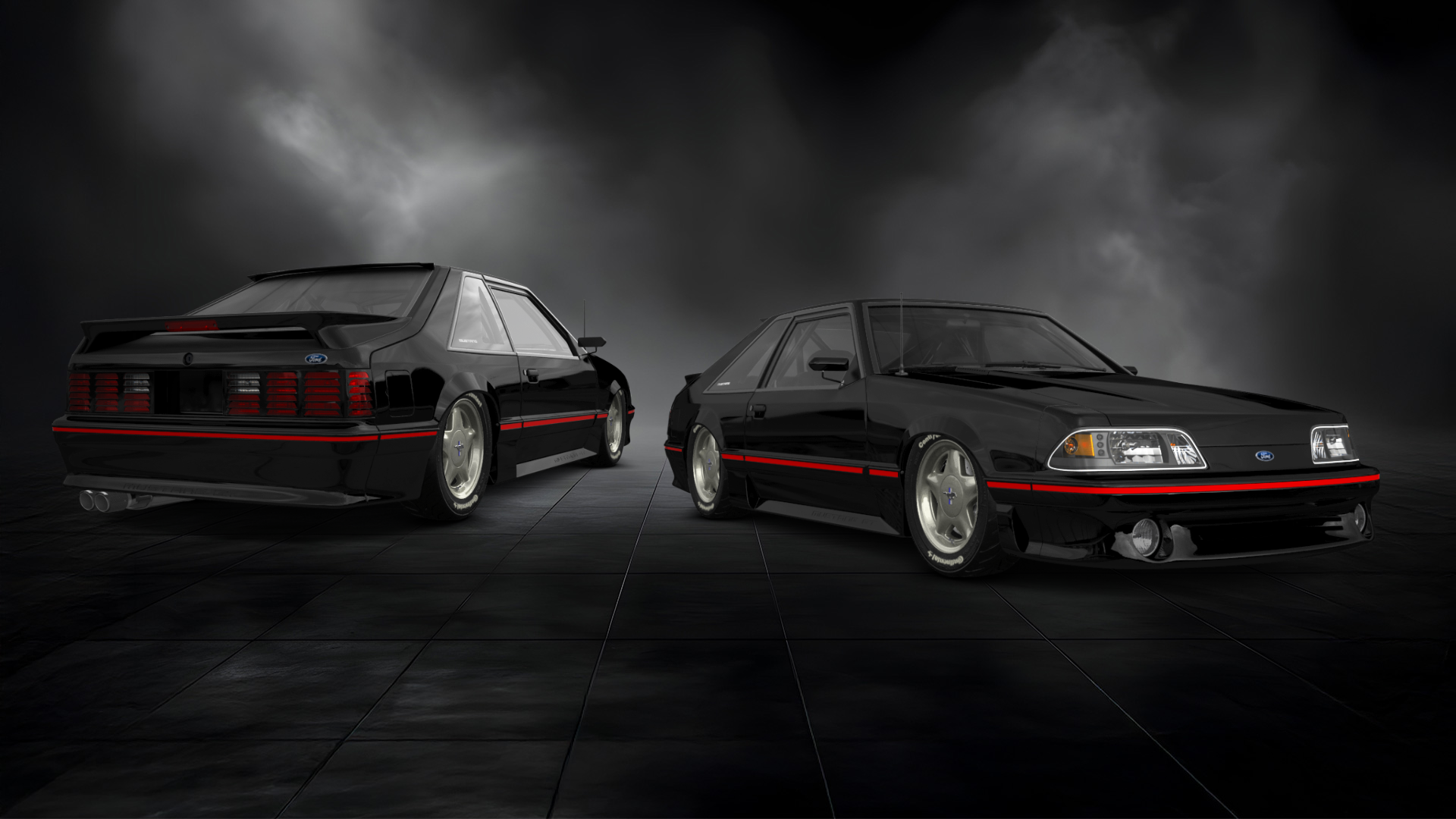 Ford Mustang 3 Door Hatchback 1988
