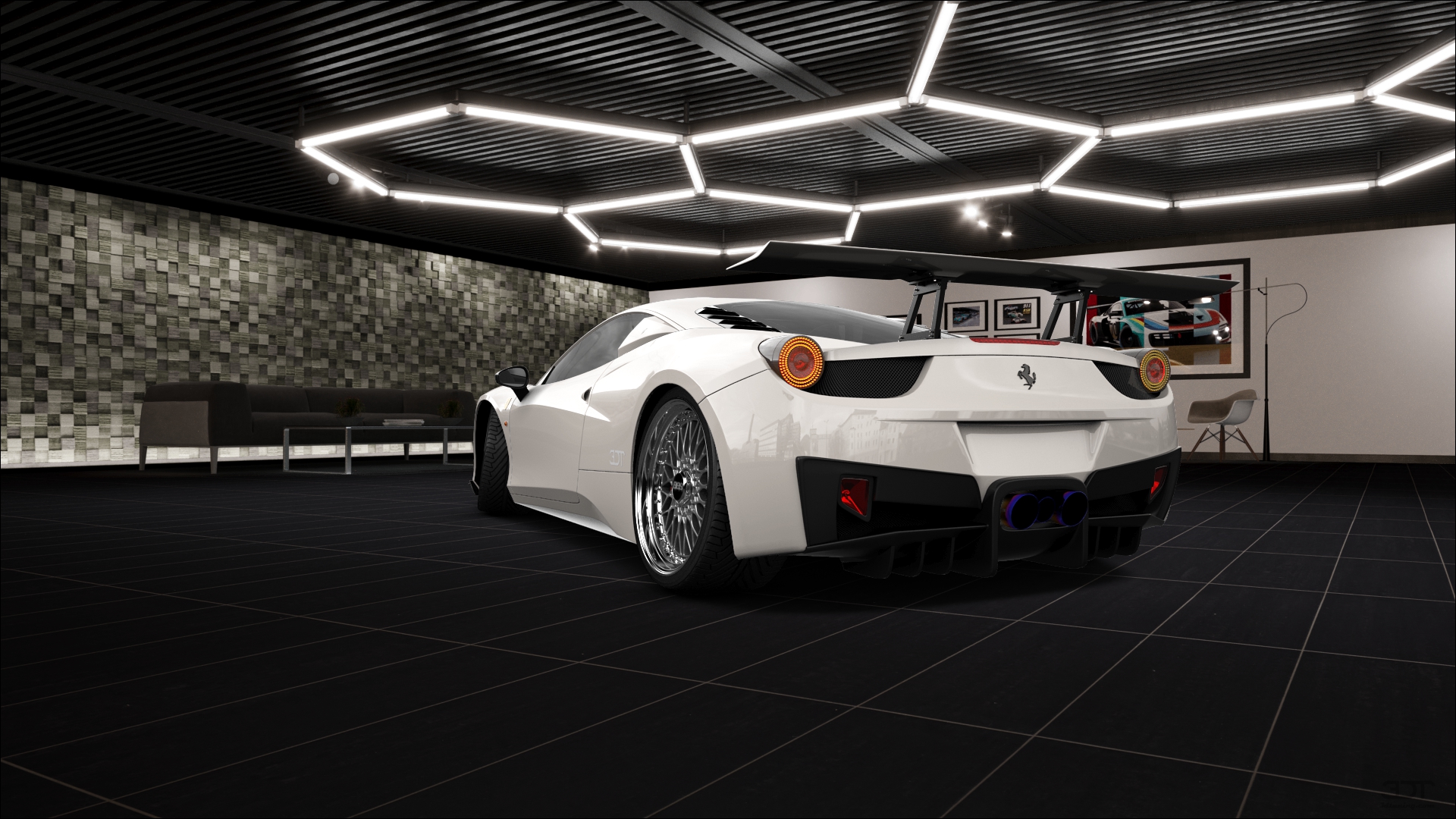 Ferrari 458 Italia challenge 2 door spider 4010 画像