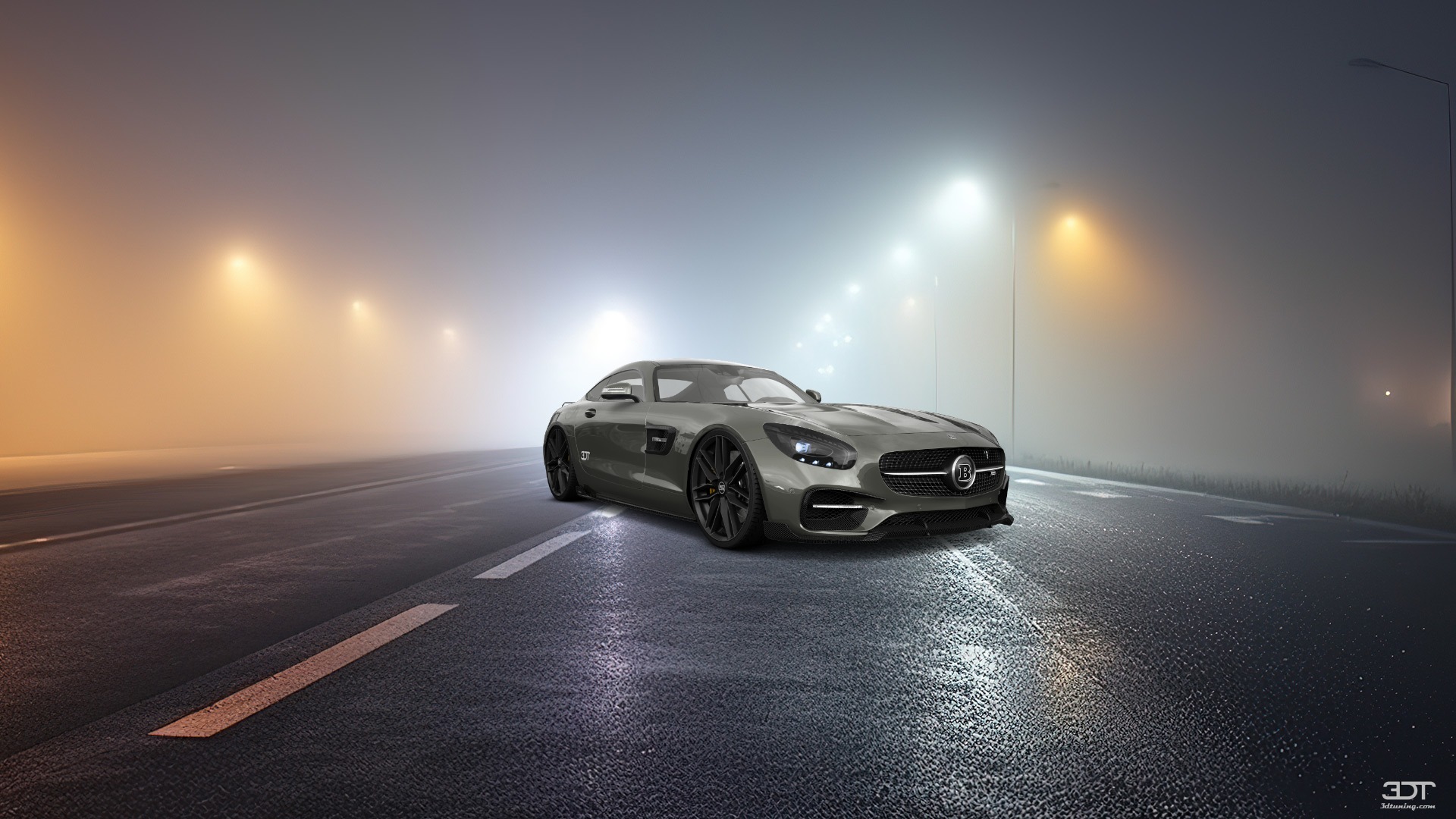 Mercedes AMG GT 2 door fastback coupe 2016