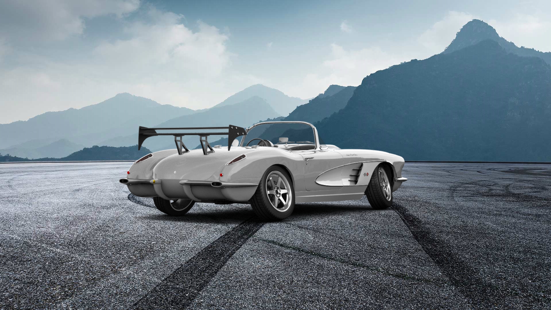 Chevrolet Corvette Convertible Coupe 1958 tuning