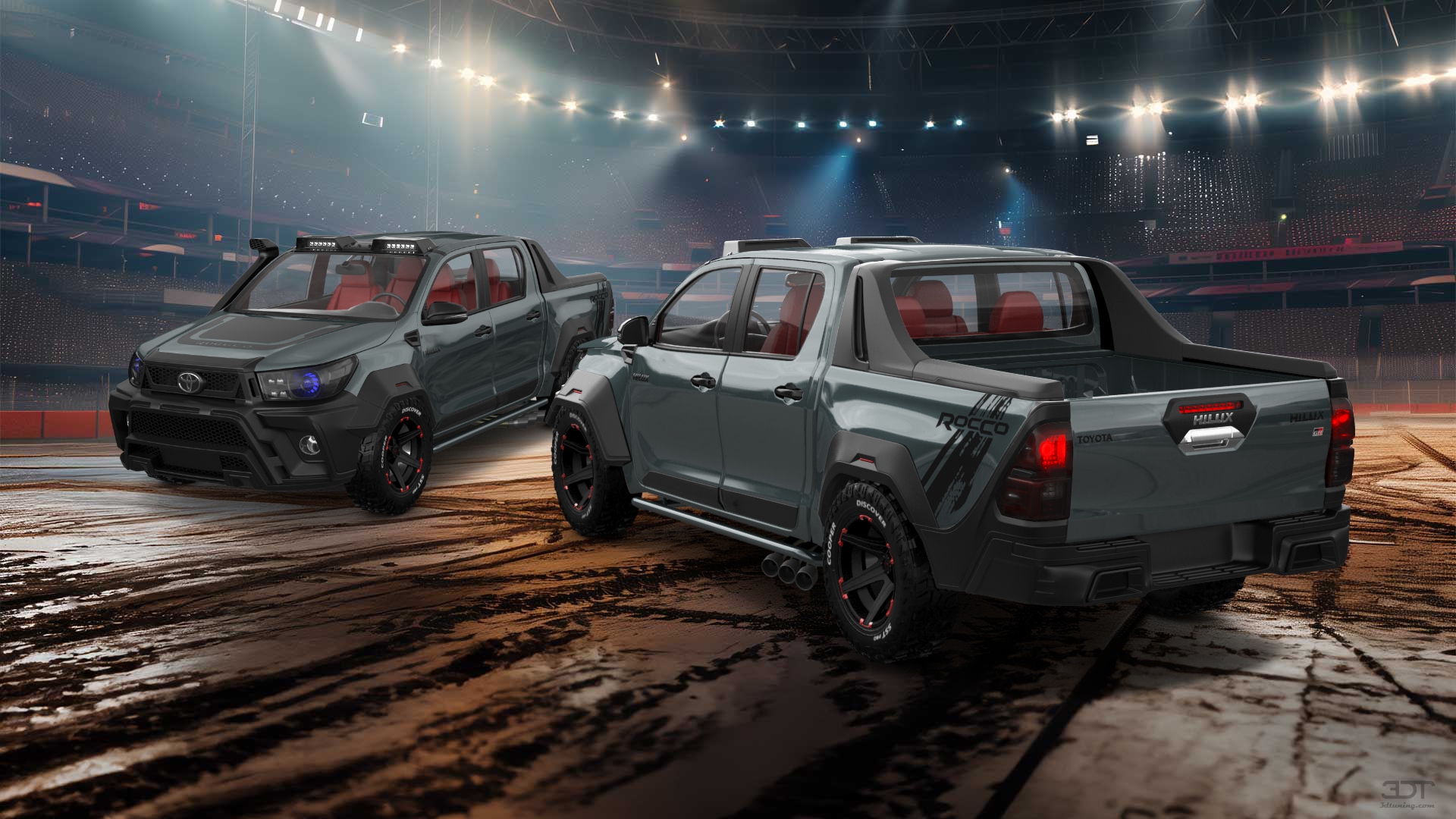 Toyota Hilux Double Cab 4 Door pickup truck 2015 tuning