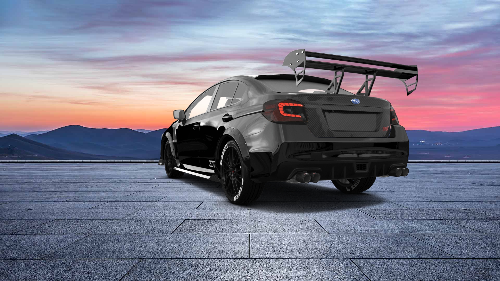 Subaru Impreza WRX STI 4 Door Saloon 2015 tuning