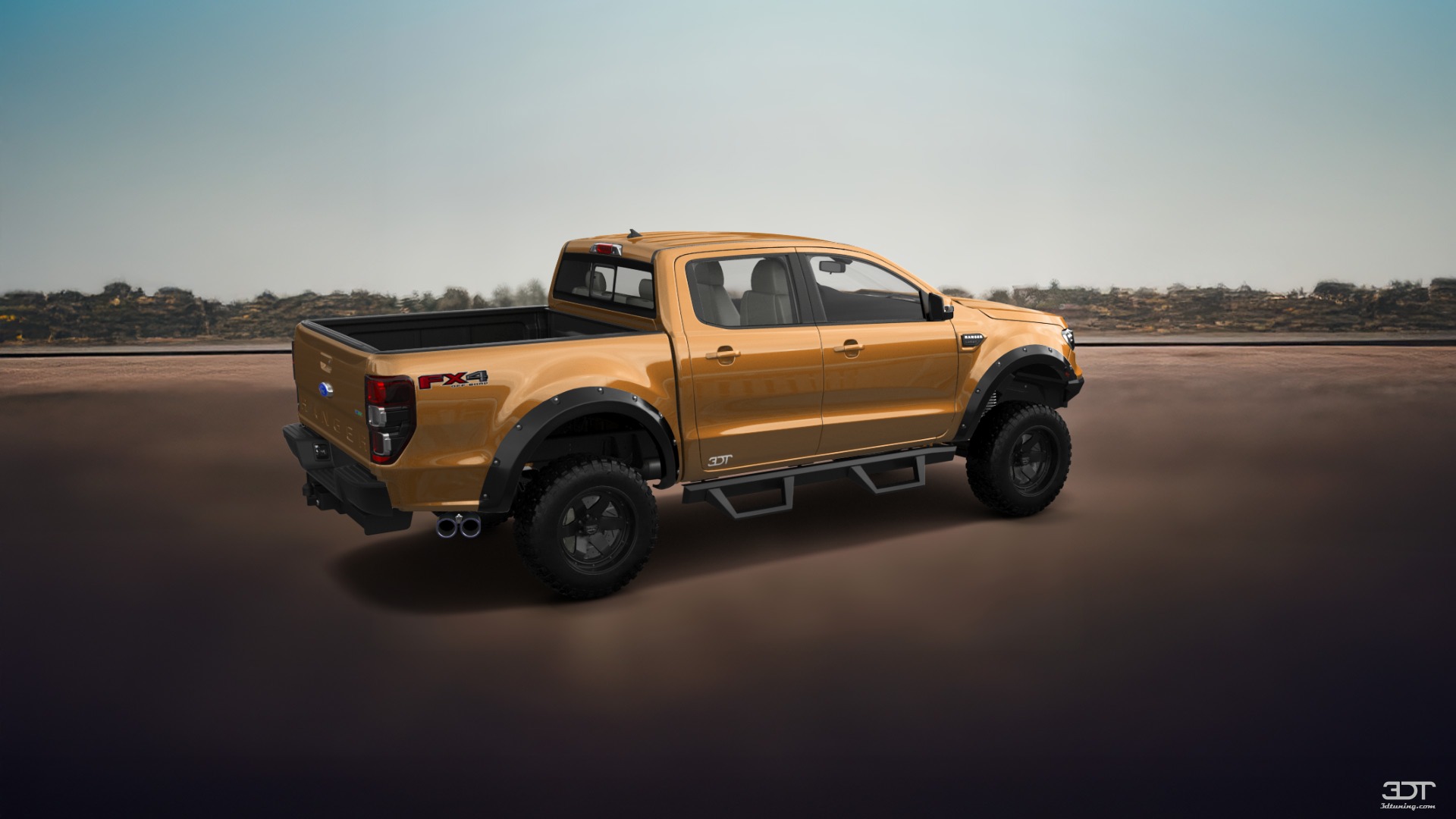 Ford Ranger 4 Door pickup truck 2019 tuning
