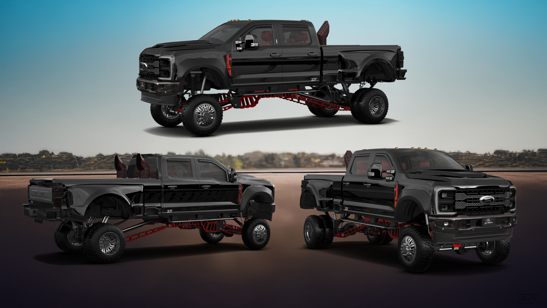 Ford F-350 DRW Crew Cab 4 Door pickup truck 2023 tuning