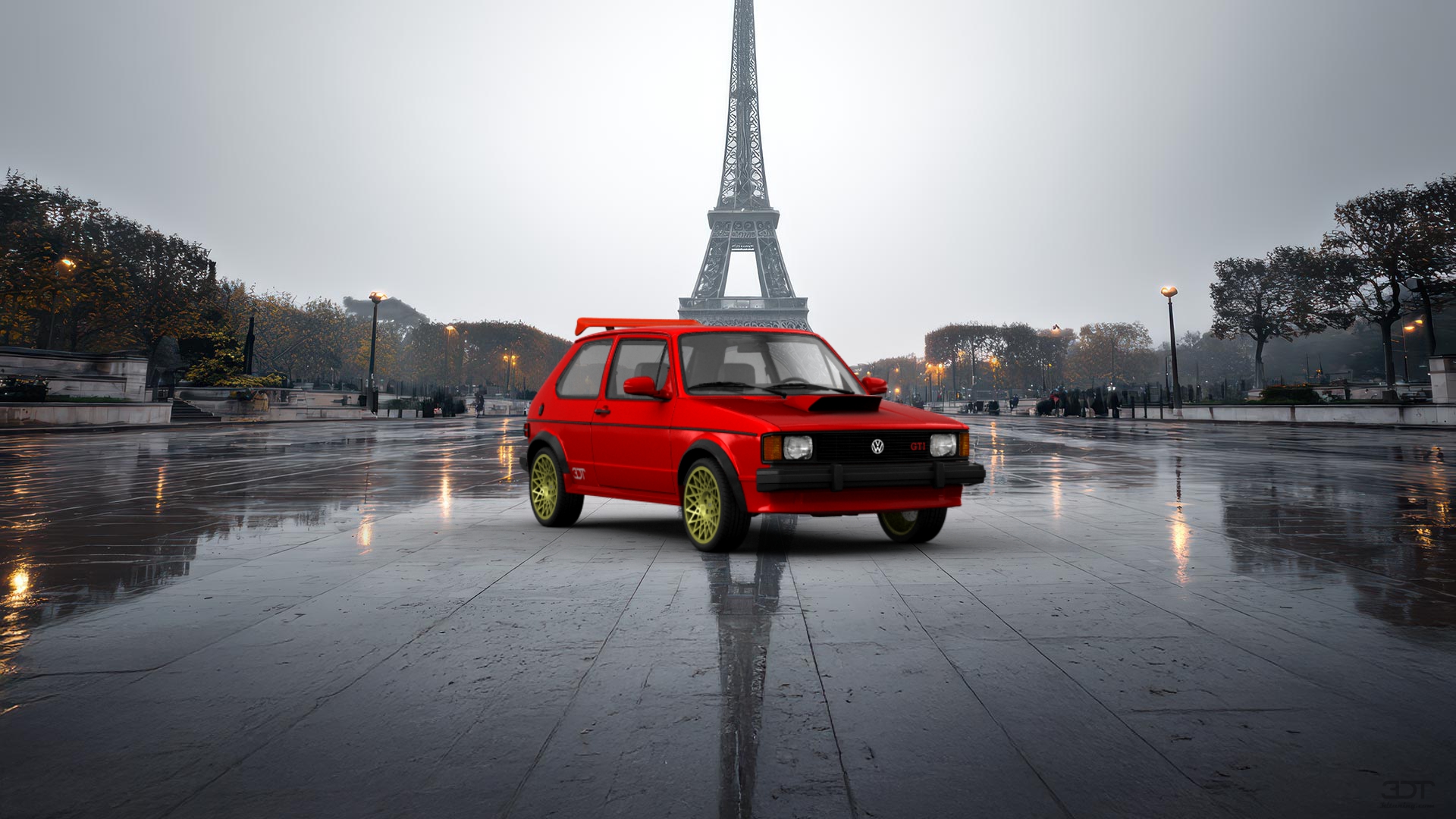 Volkswagen Rabbit GTI Mk1 3 Door Hatchback 1984 Images