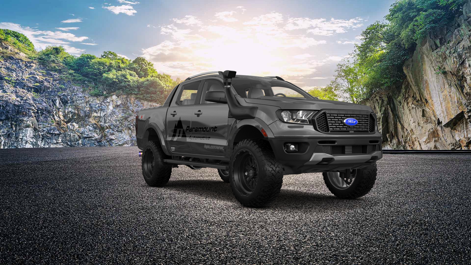 Ford Ranger 4 Door pickup truck 2019