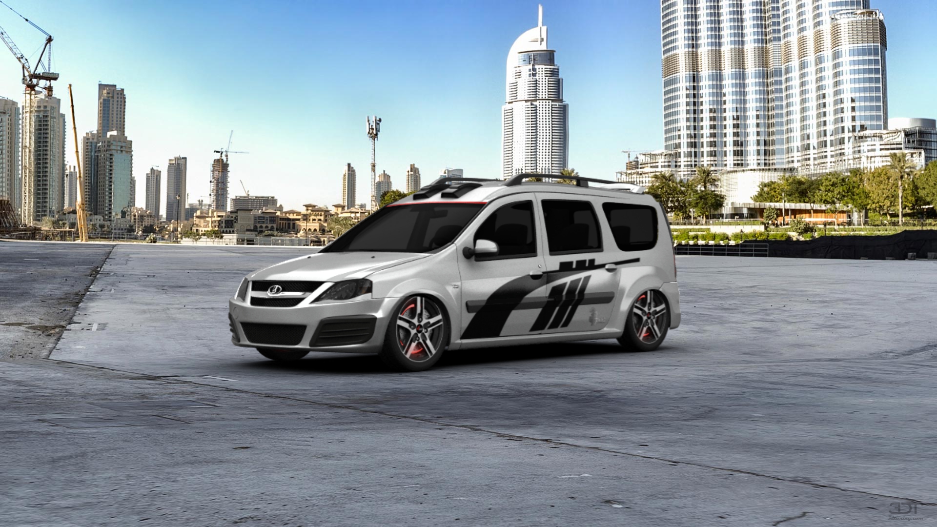 Lada Largus Passenger Van 2012
