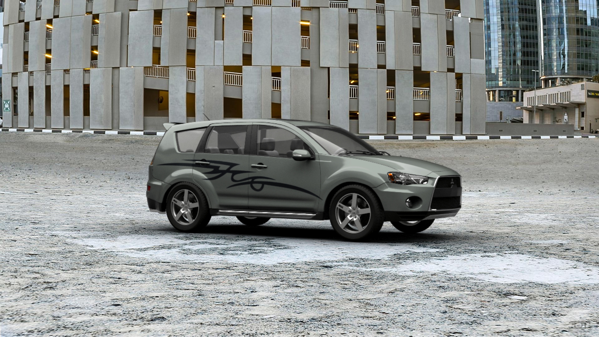 Mitsubishi Outlander Crossover 2012 tuning