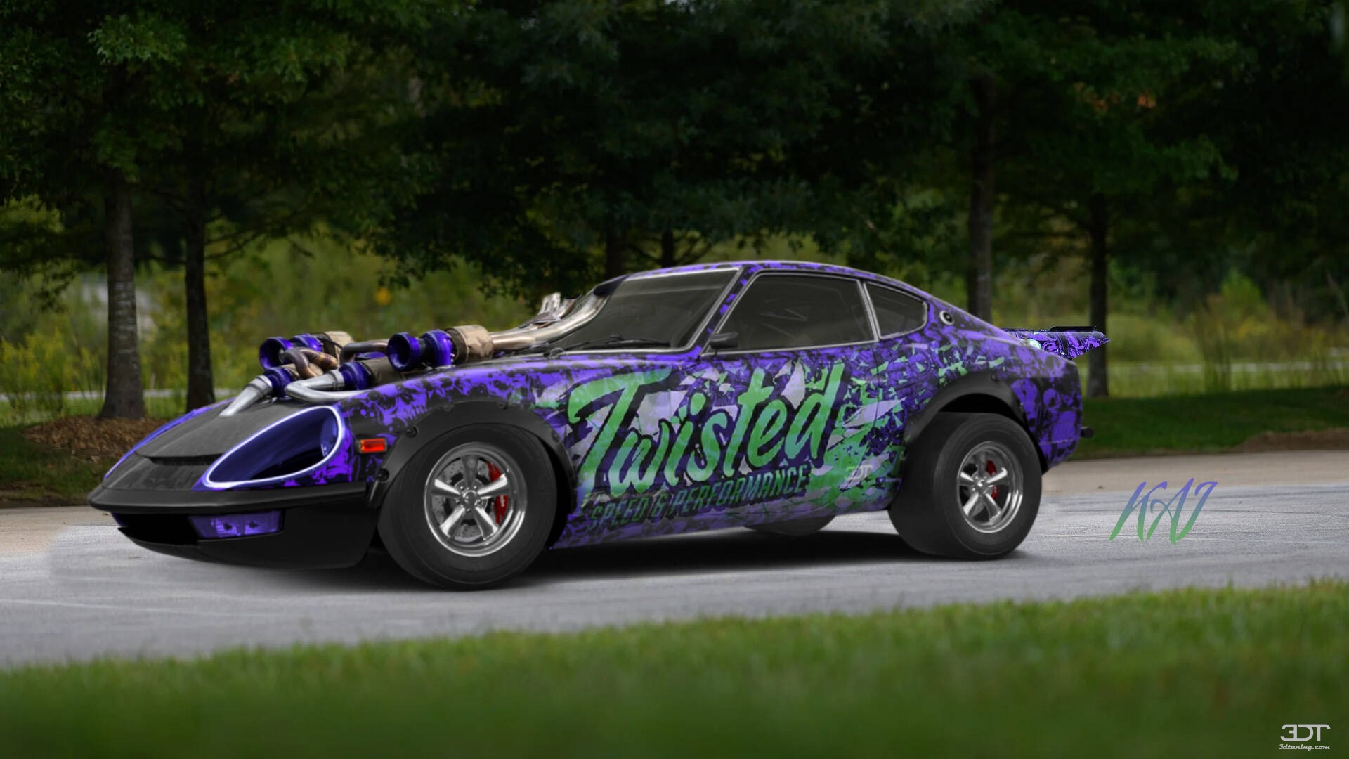 Tuning Nissan Fairlady 240Z 3 Door Coupe 1969