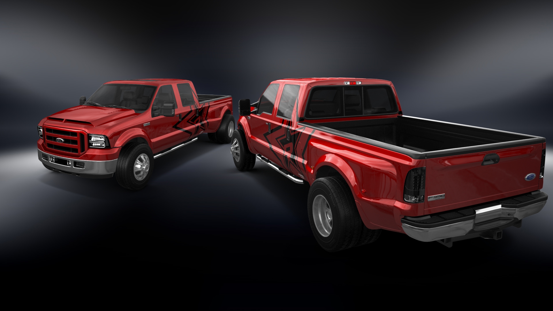 Ford F-350 DRW 4 Door pickup truck 1999