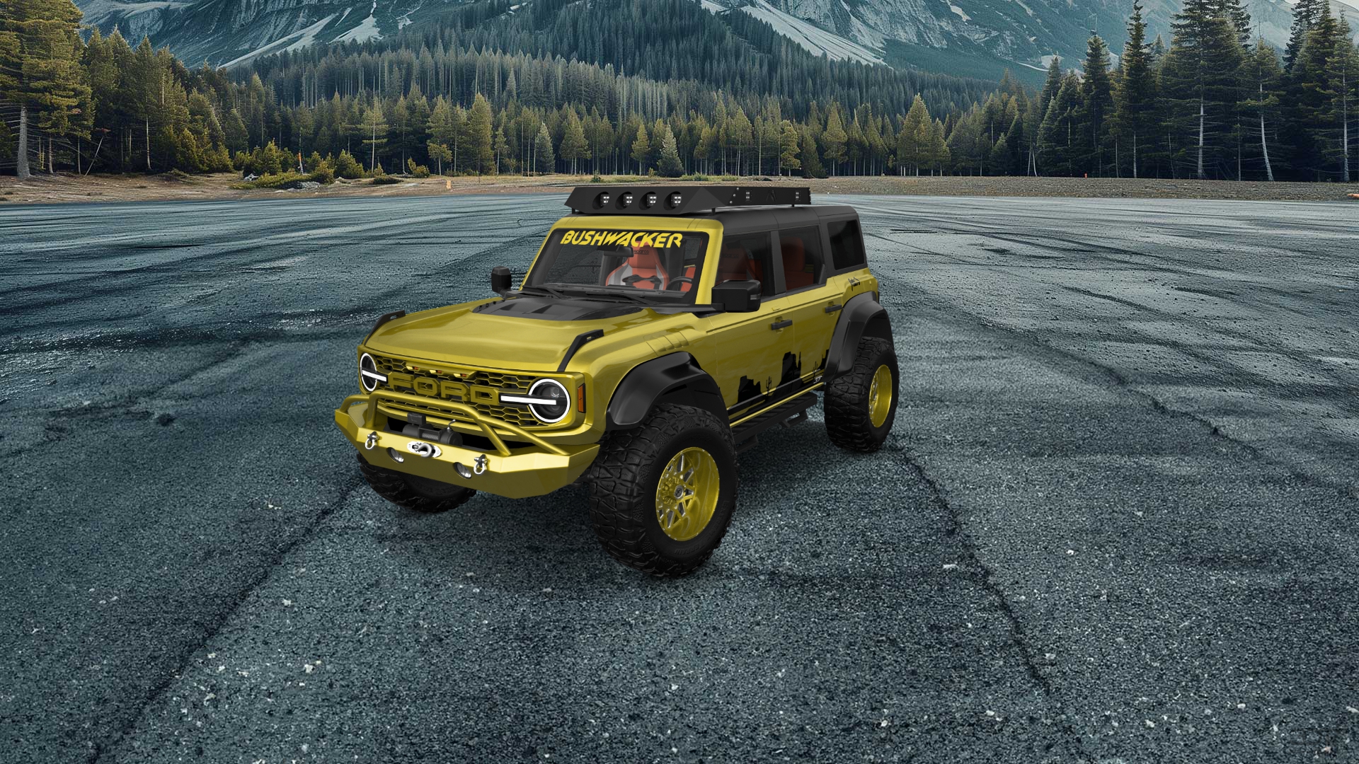 Ford Bronco Raptor 4 Door pickup truck 2022