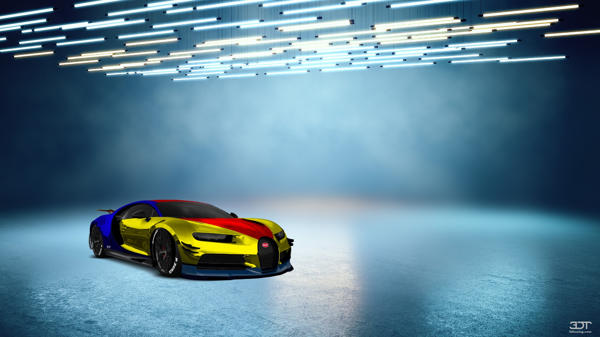 Bugatti Chiron 2 Door Coupe 2016 tuning