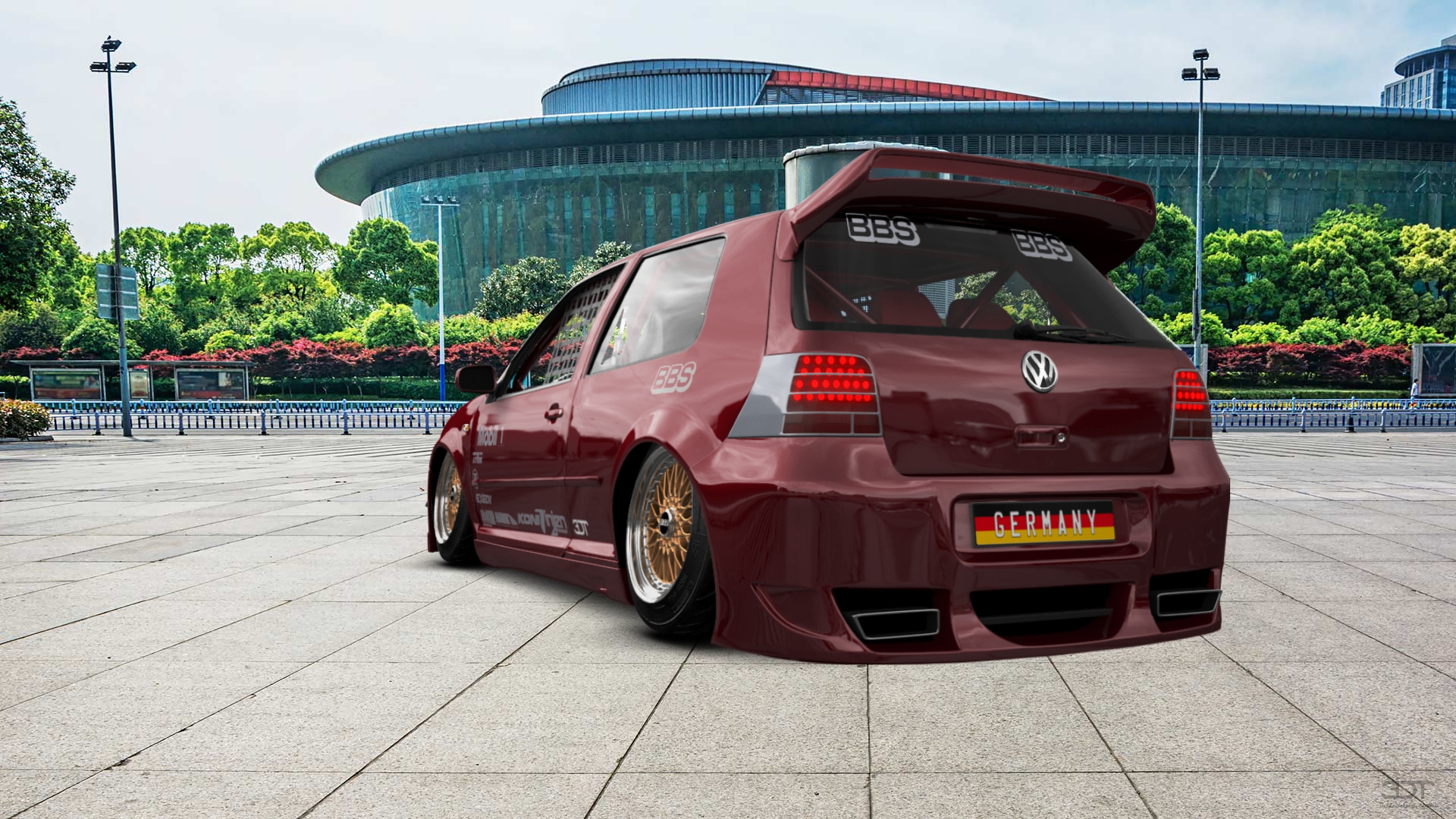 Volkswagen Golf 4 (mk4) 3 Door Hatchback 1997 tuning