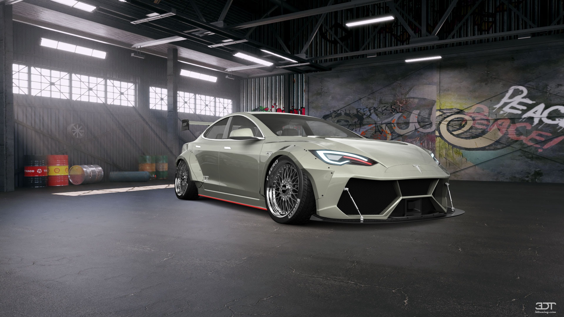 Tesla Model S 5 Door Liftback 2013 tuning