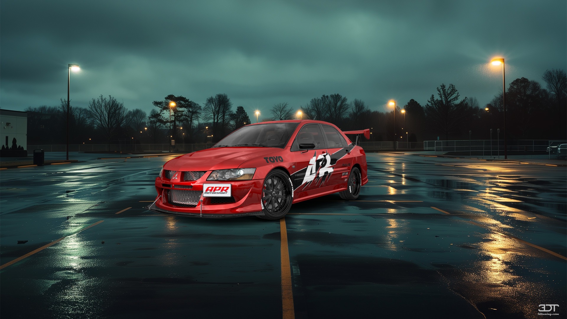 Mitsubishi Lancer Evo IX 4 Door Saloon 2005 tuning