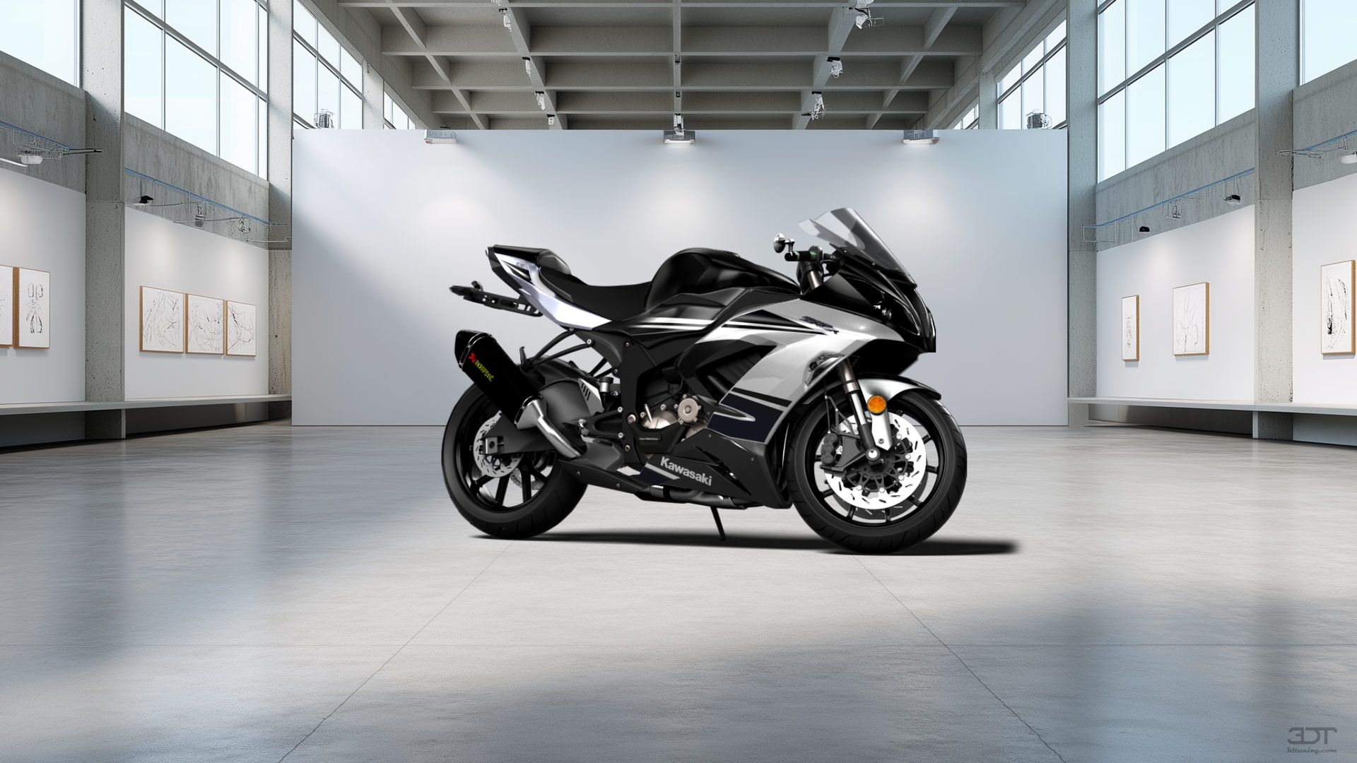 Kawasaki Ninja ZX 6R Sport Bike 2015 tuning