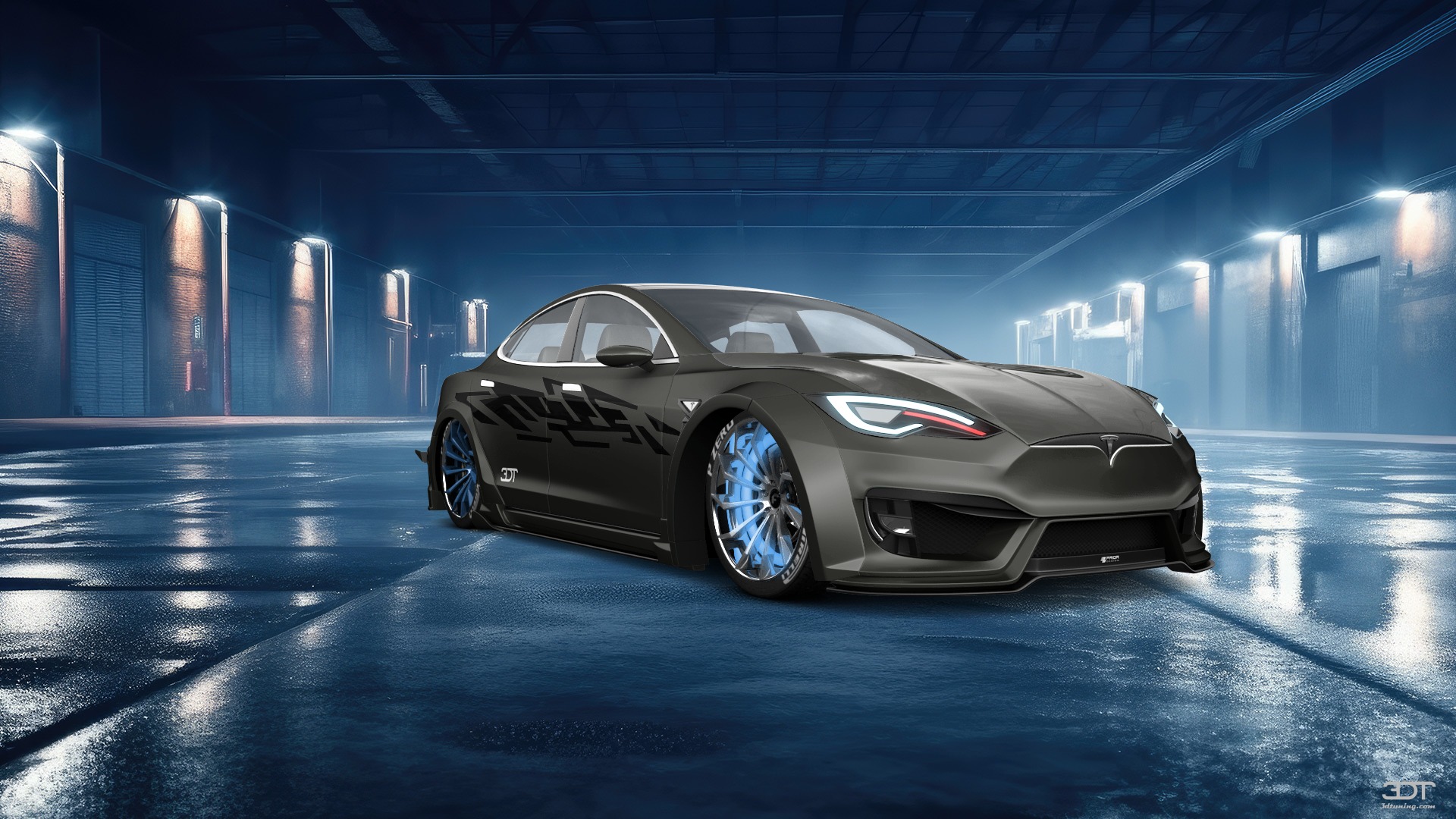 Tesla Model S 5 Door Liftback 2013 tuning