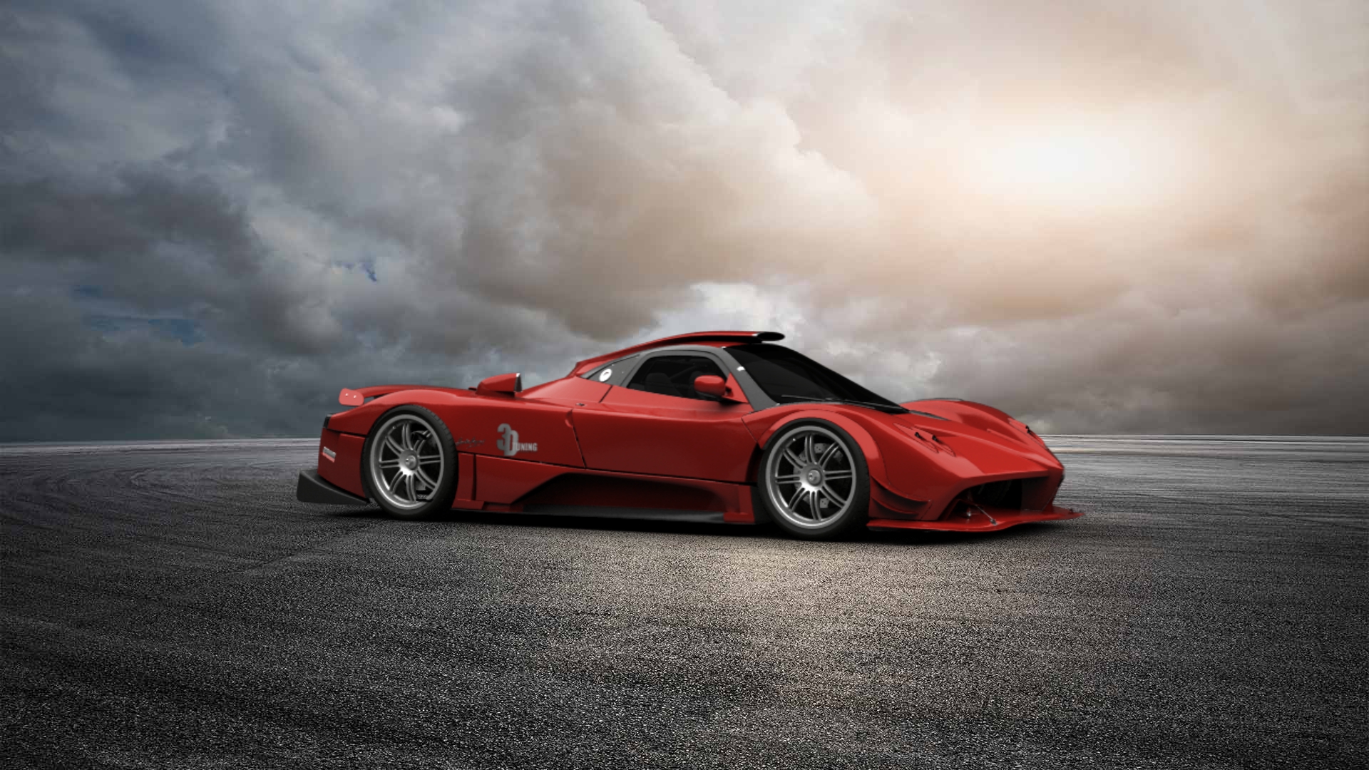 Pagani Zonda R Coupe 2009 tuning