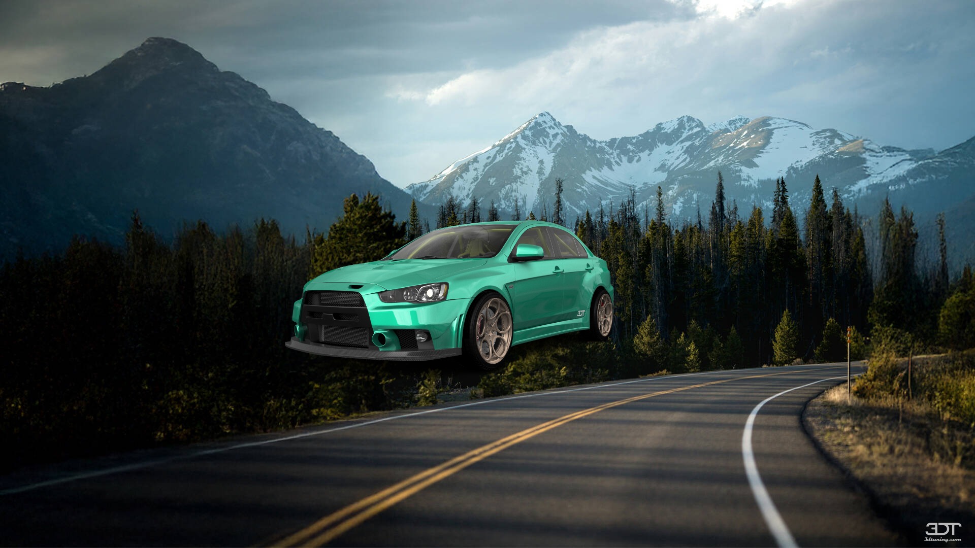 Mitsubishi Lancer Evolution X Sedan 2008 tuning