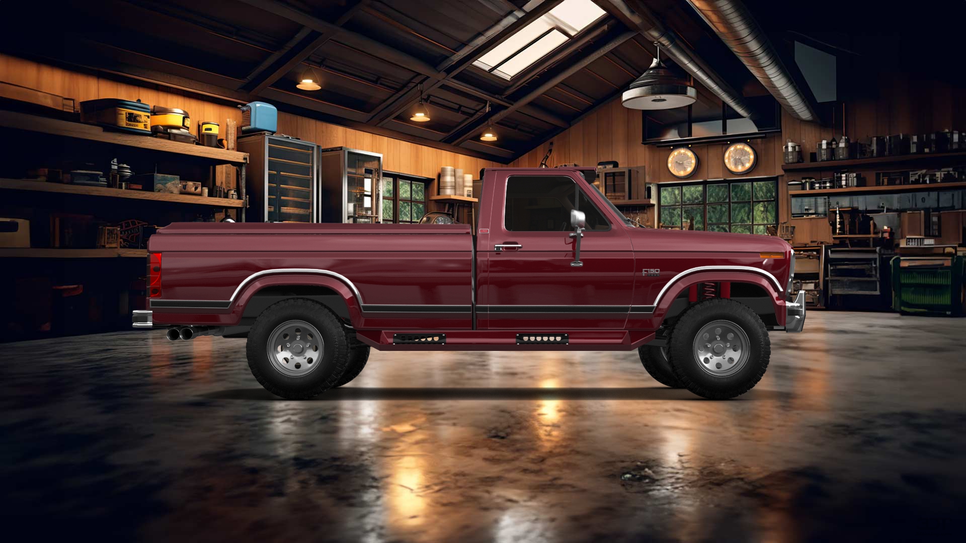 Ford F-150 2 Door pickup truck 1986 Images