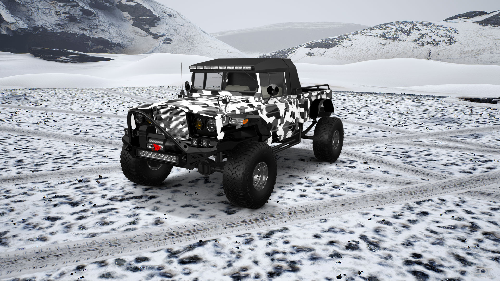 Jeep Kaiser M715 2 Door pickup truck 1968