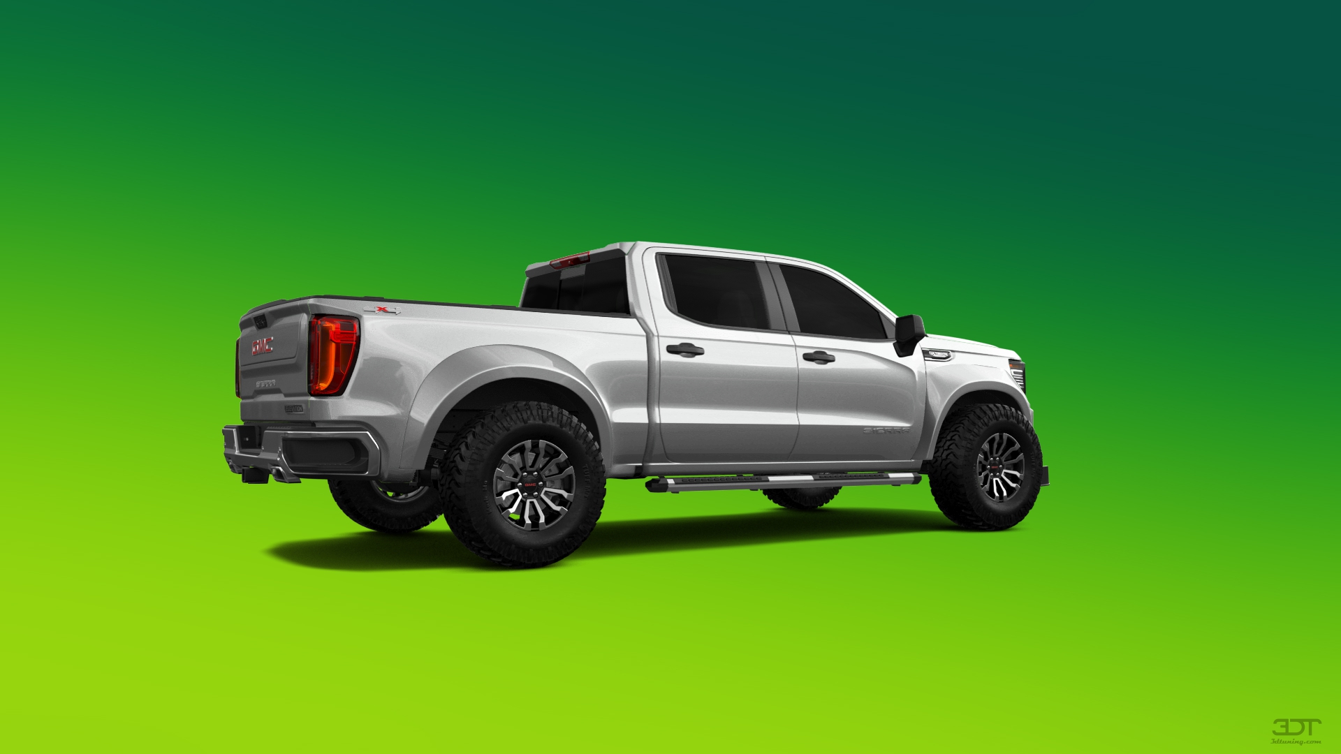 GMC Sierra 1500 Crew Cab 5.8 ft box 4 Door pickup truck 2023 tuning