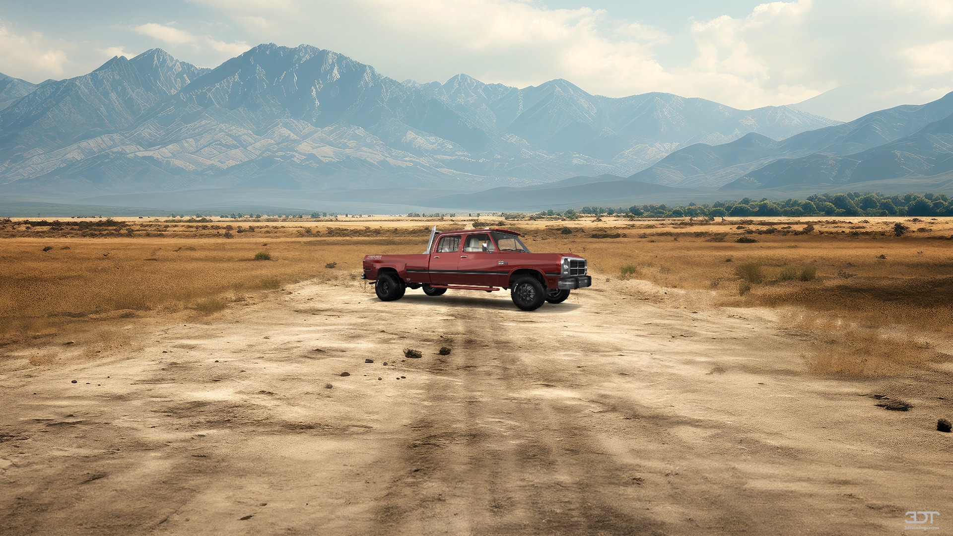Dodge Ram 350 4 Door pickup truck 1991
