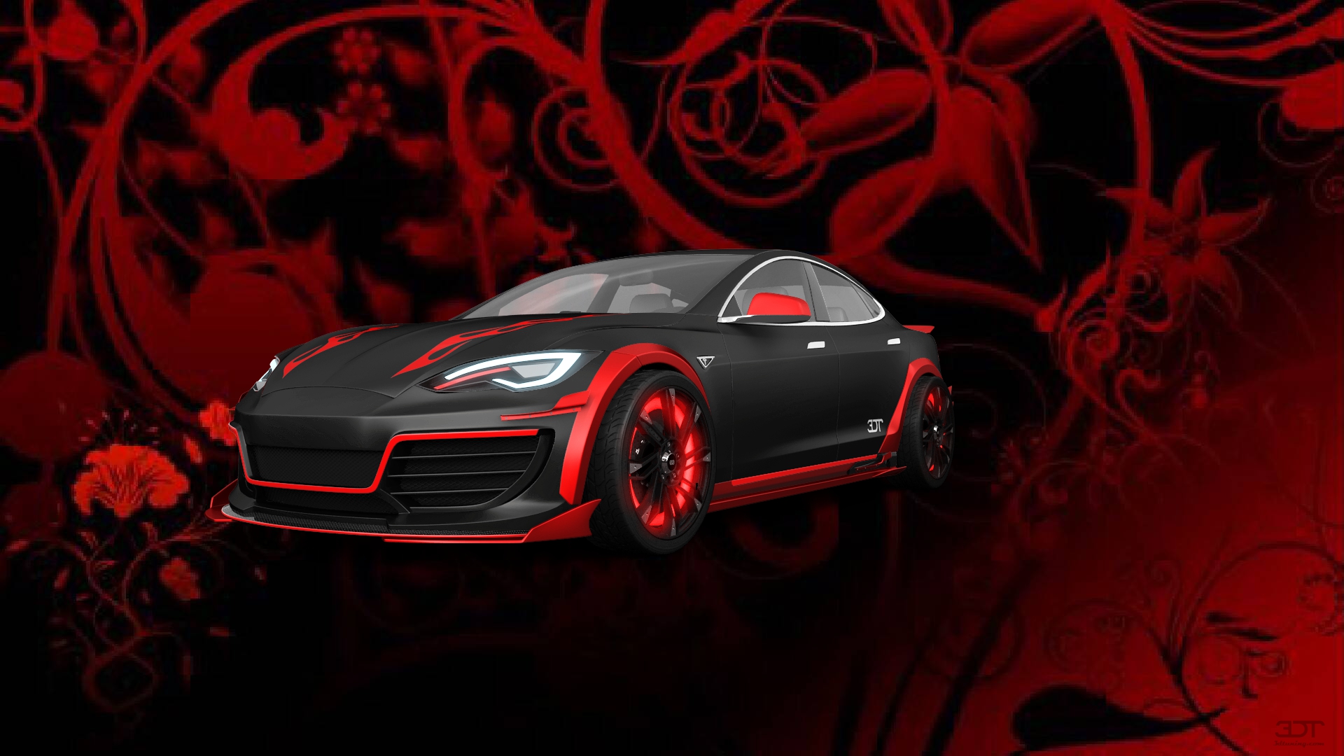 Tesla Model S 5 Door Liftback 2013 tuning