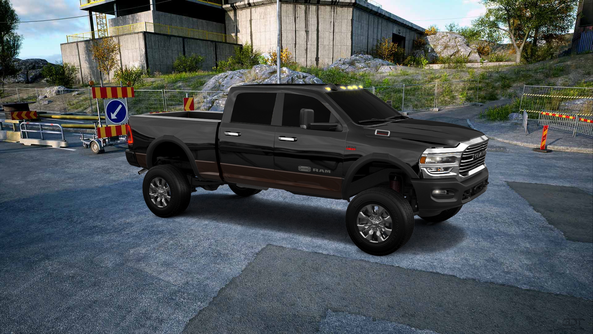 Dodge Ram 2500 4 Door pickup truck 2020 tuning