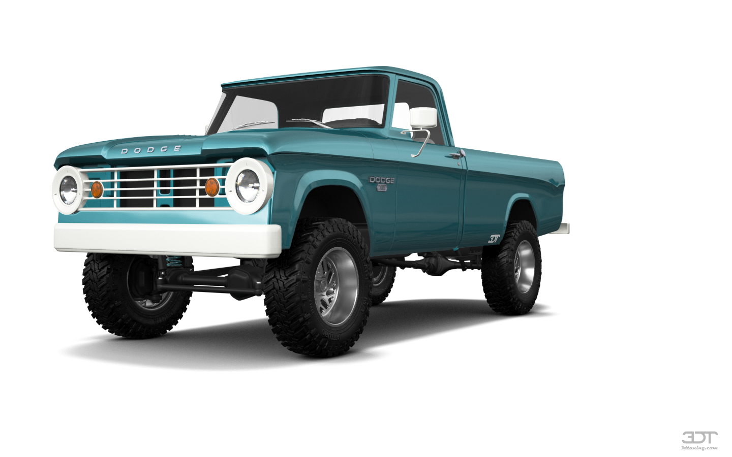 Dodge Power Wagon W200 2 Door pickup truck 1966