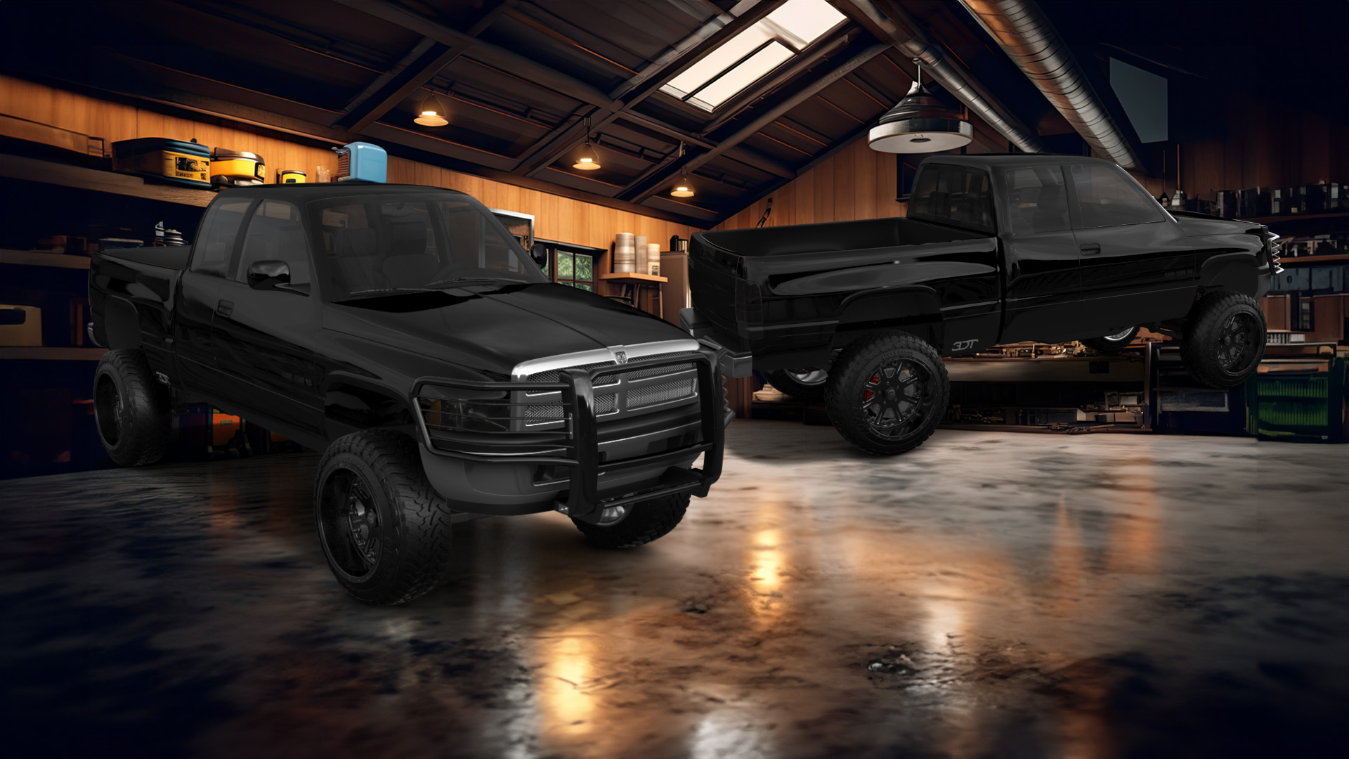 Dodge Ram 1500 Club Cab Pickup Truck 1999 tuning