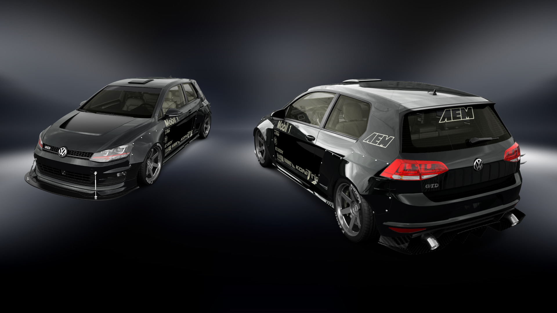 Volkswagen Golf 7 3 Door Hatchback 2013 tuning