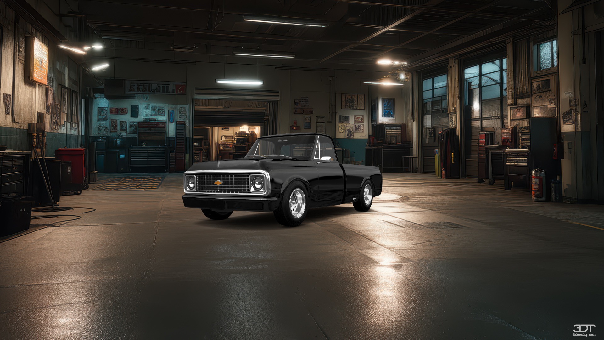 Chevrolet C-10 Cheyenne 2 Door pickup truck 1972 tuning
