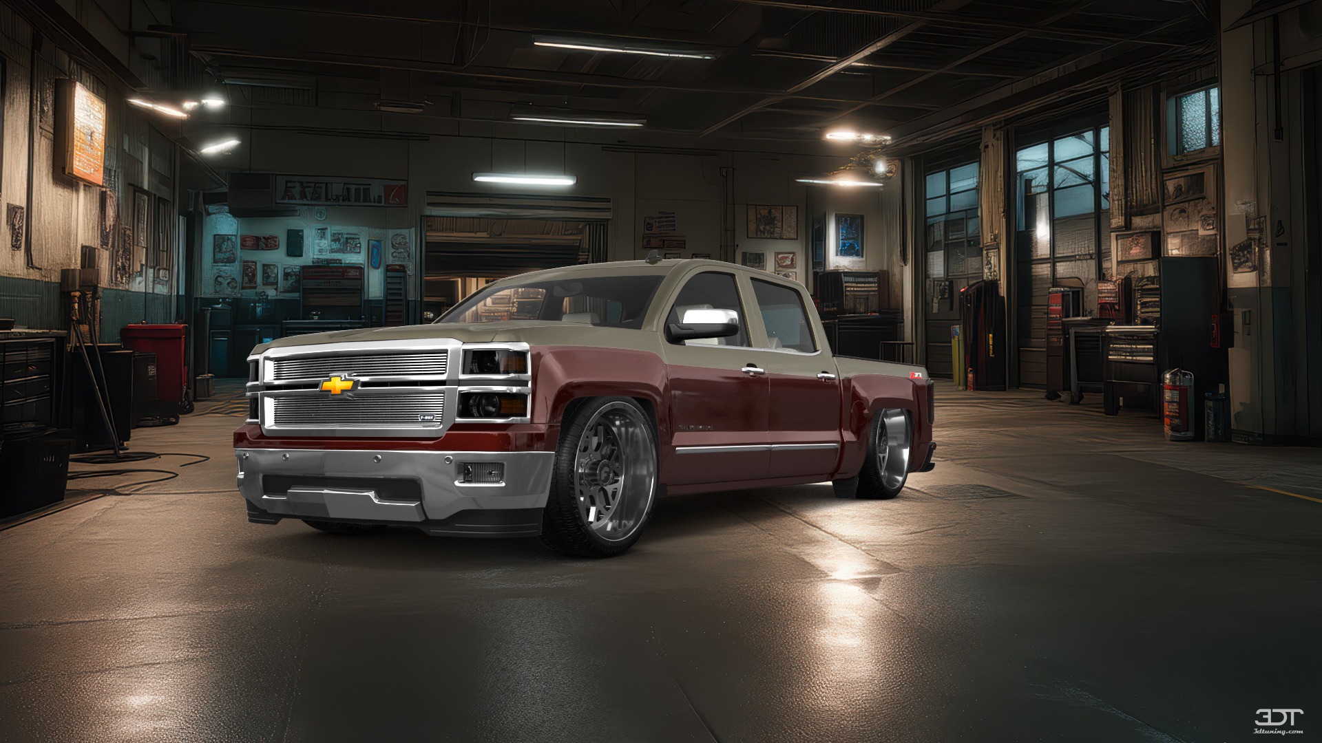 Chevrolet Silverado 1500 4 Door pickup truck 2014 tuning