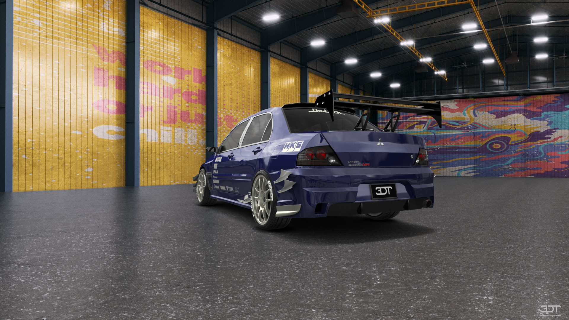 Mitsubishi Lancer Evo IX 4 Door Saloon 2005 tuning