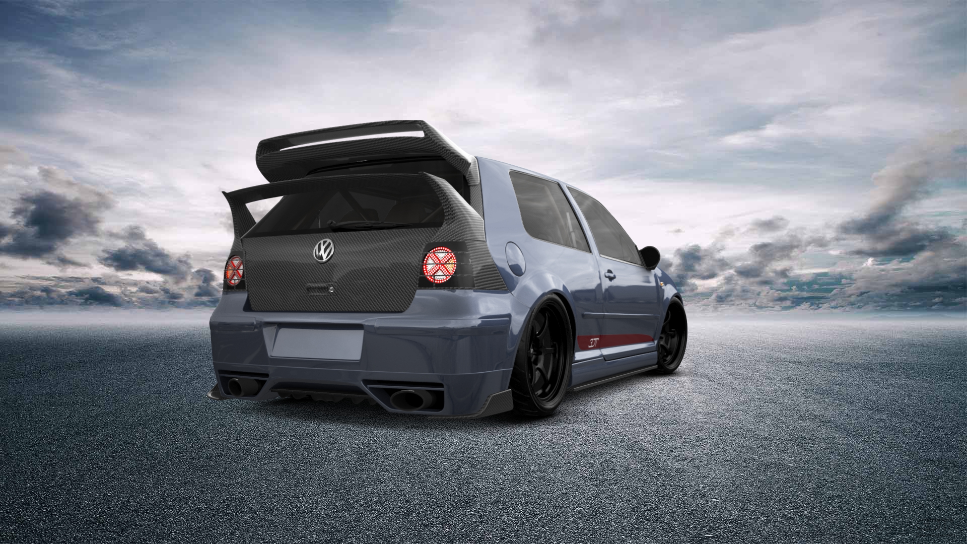 Volkswagen Golf 4 (mk4) 3 Door Hatchback 1997 tuning