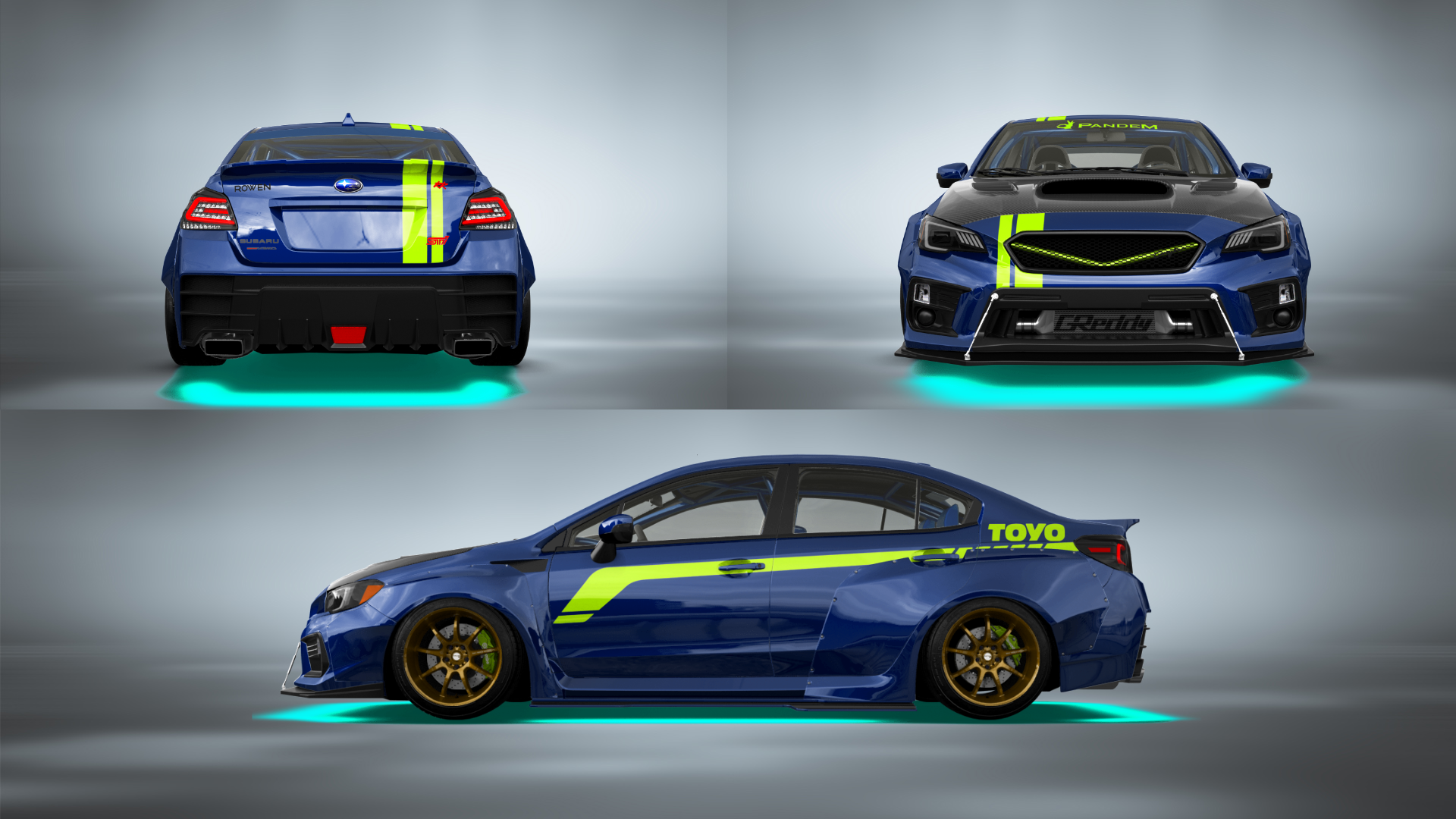 Subaru WRX 4 Door Saloon 2018 tuning